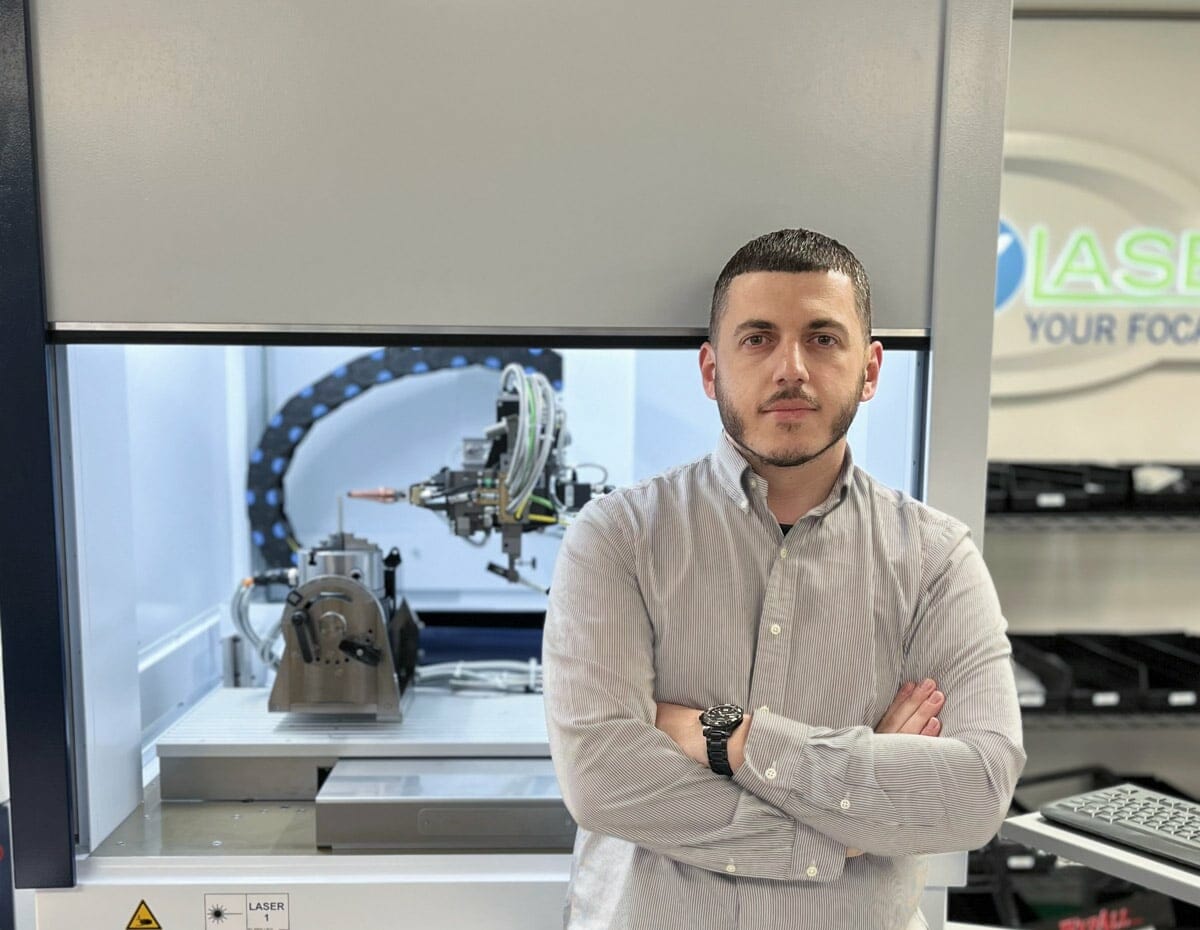 Redi Nastro, Laser Technologies Manager.