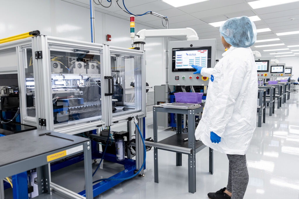 avna cleanroom manufacturing and assembly