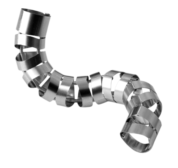 laser welded articulating tube