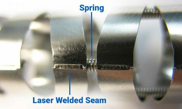 articulation joint welding assembly