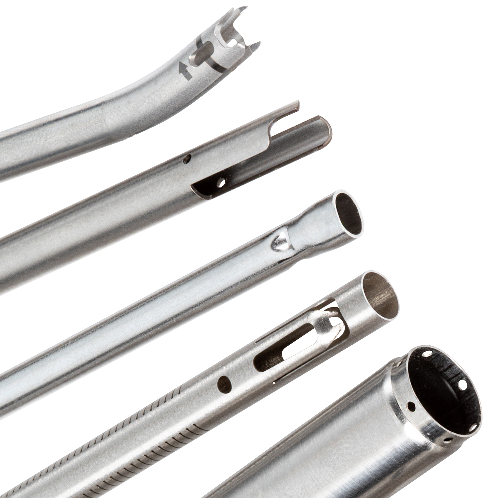 precision metal tube forming and swaging