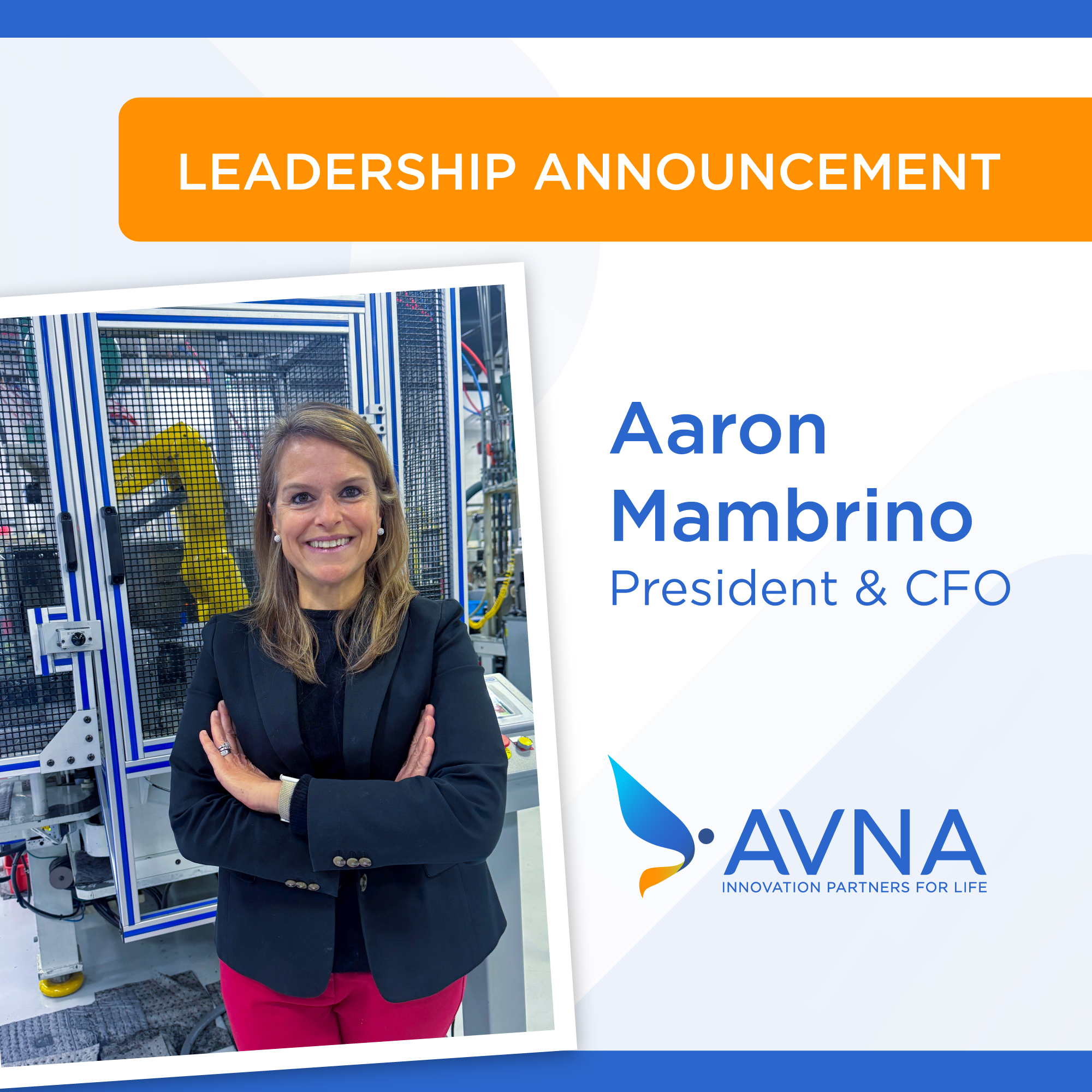 AVNA Announces Aaron Mambrino as President & Chief Financial Officer
