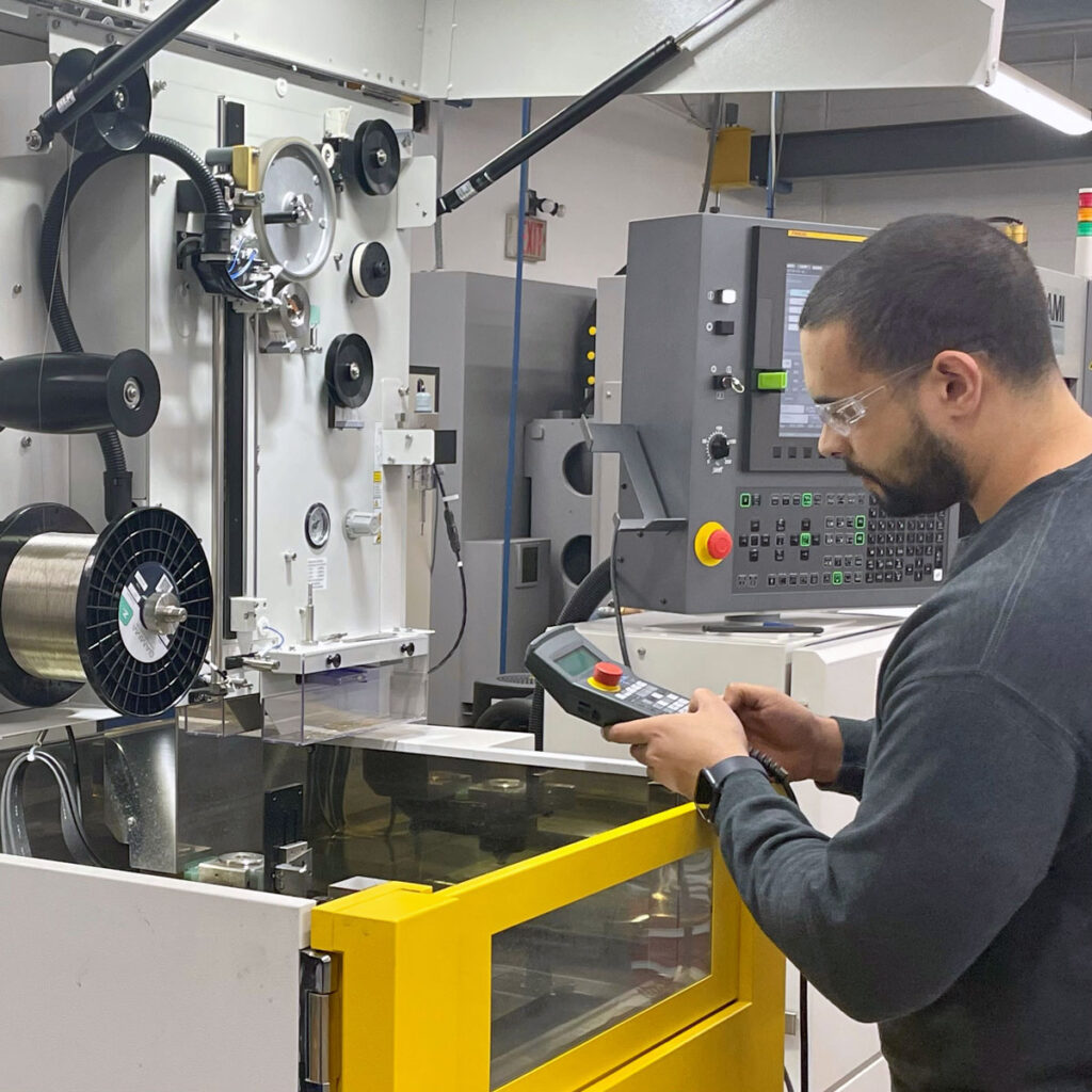 wire edm machining